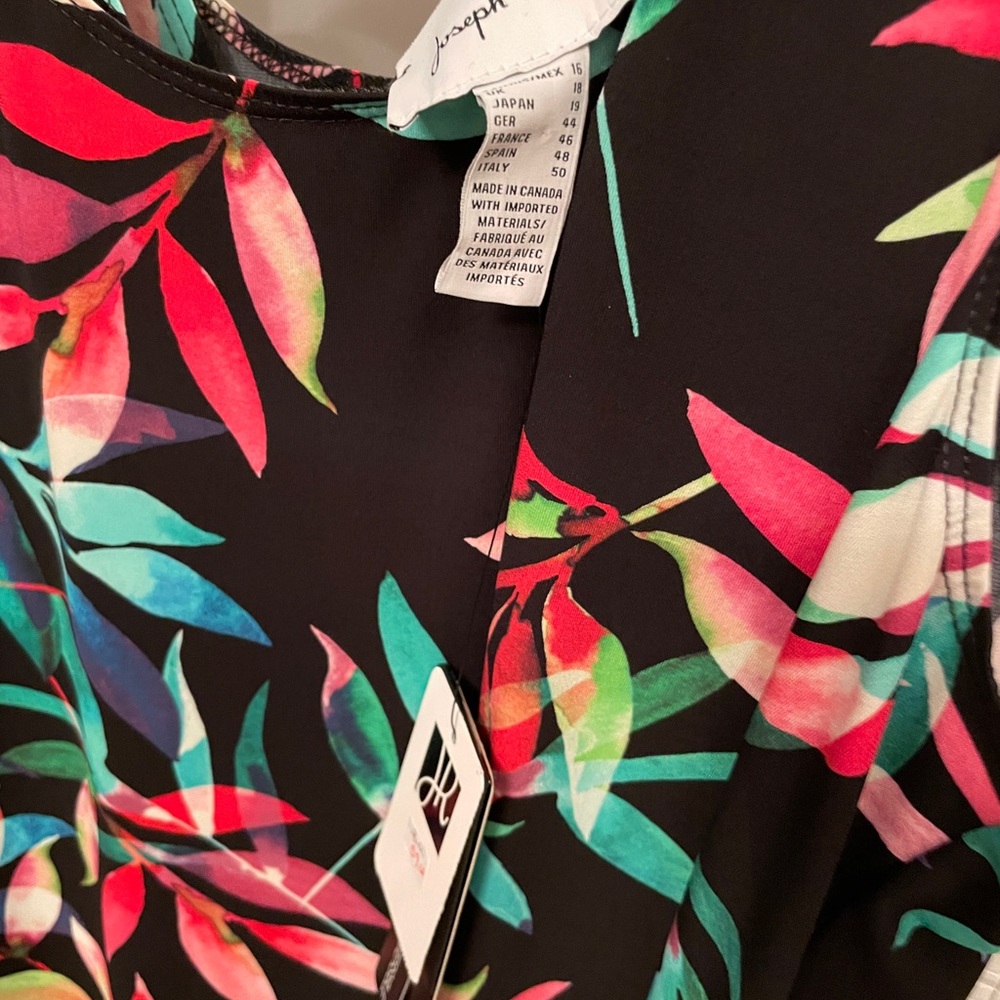 Joseph Ribkoff Tropical Knit Tank - Picture 8 of 9